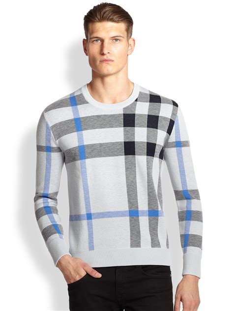 burberry knit sweater men|Burberry men's sweater on sale.